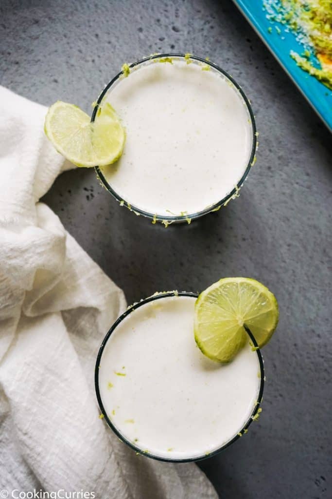 Coconut Lime Margaritas