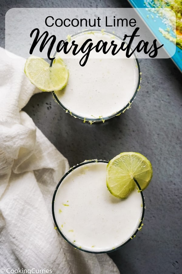 Coconut Lime Margaritas