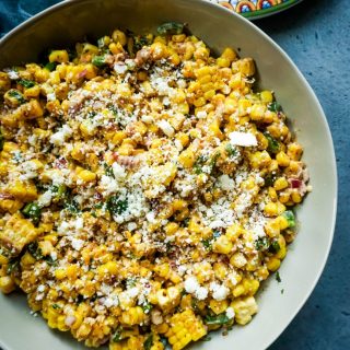 Spicy Mexican Corn Salad made in the Instant Pot