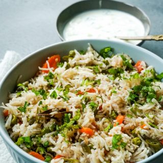 Instant Pot Vegetable Pulao