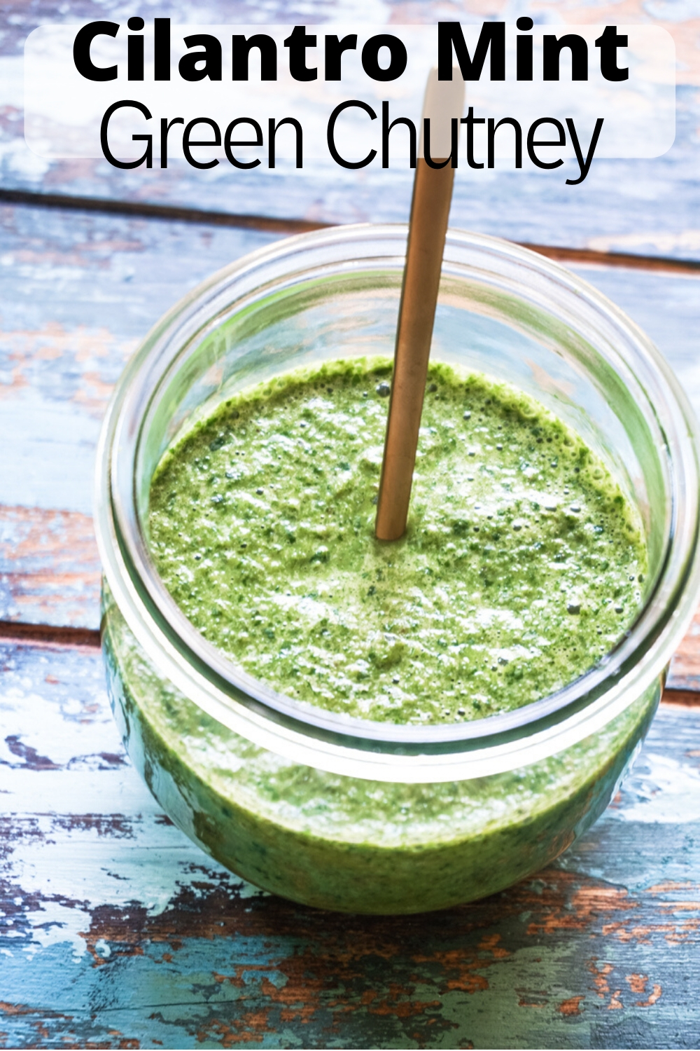 Cilantro Mint Green Chutney Cooking Curries
