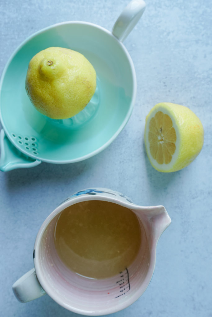 Freshly squeezed lemon juice