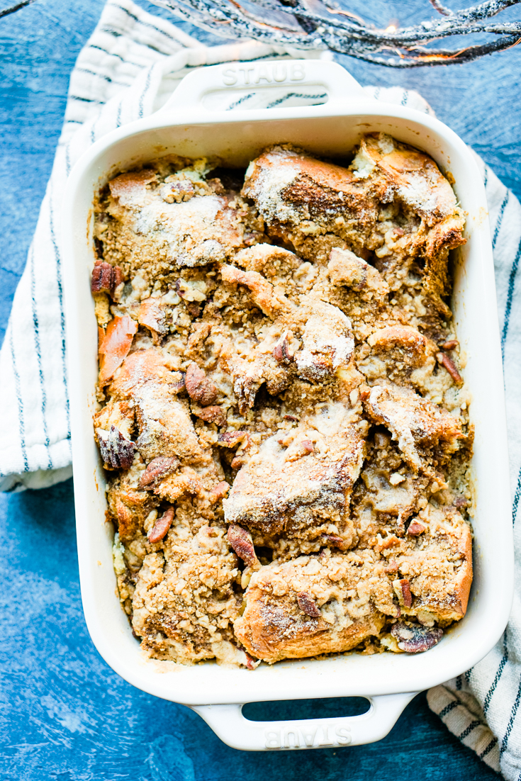 Overnight Gingerbread French Toast Casserole Cooking Curries